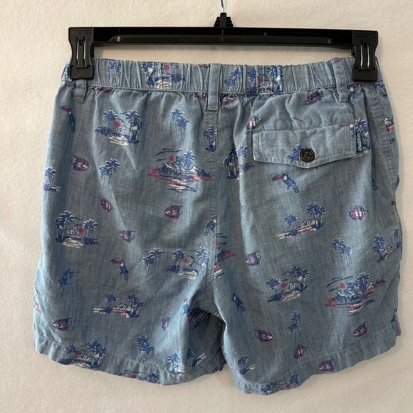 Chubbies Tropical Print Shorts Elastic Waist Casual Summer Small‎ - Picture 3 of 7